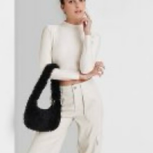 Bundle of Wild Fable Shiny Mock Neck Tops NWT - Picture 5 of 5